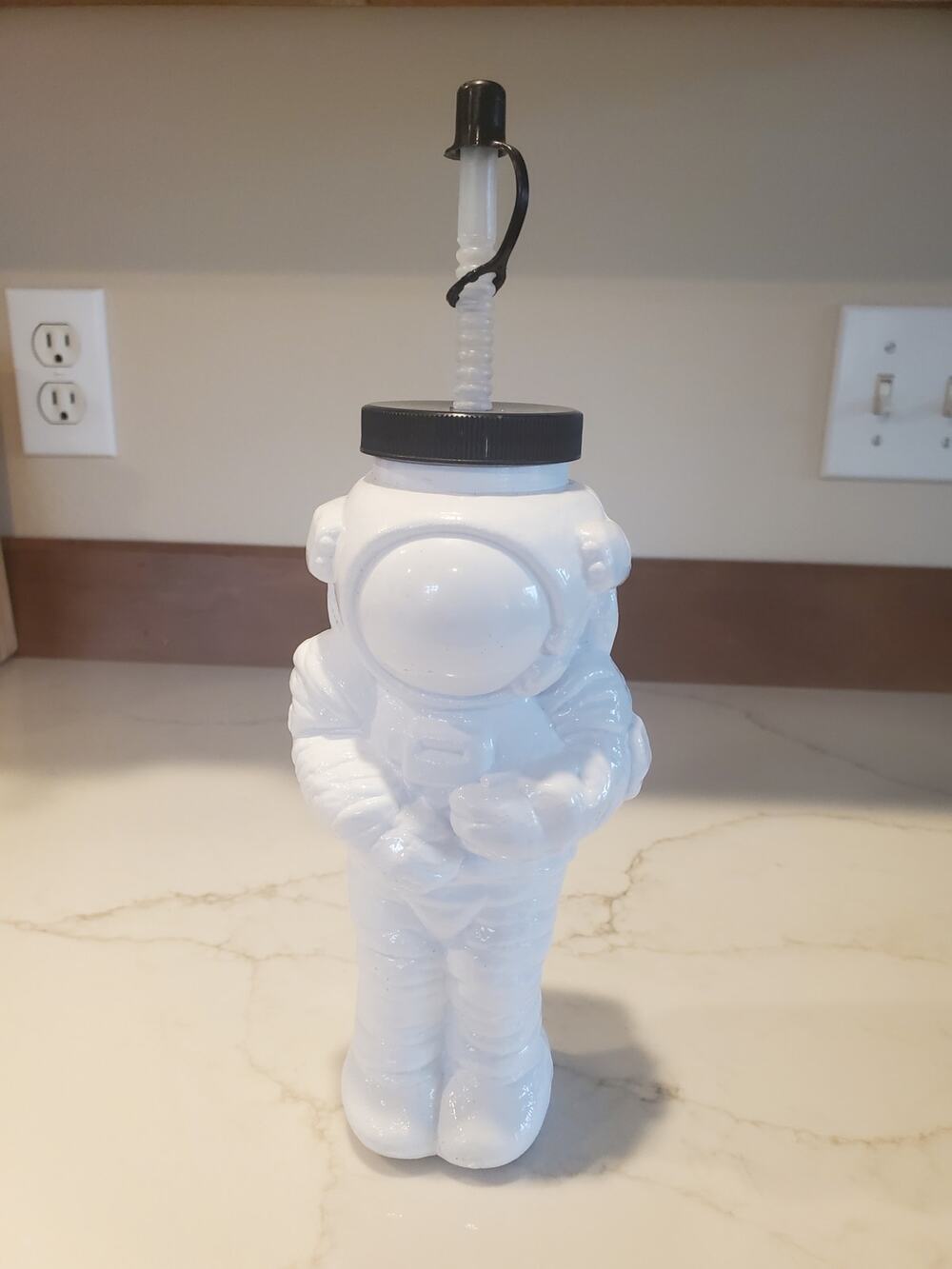 Rare 1997 NASA Space Camp Astronaut Spaceman Sipper Bottle